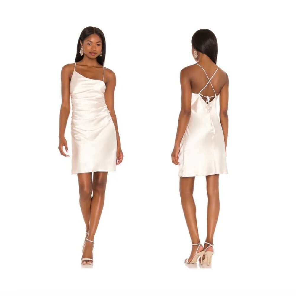 NWT Revolve Asymmetrical Pearl Dress